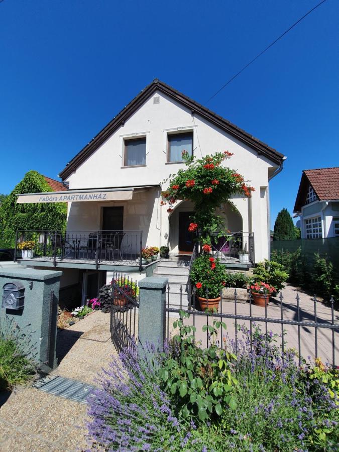 FaDóra Apartman Tihany Zewnętrze zdjęcie