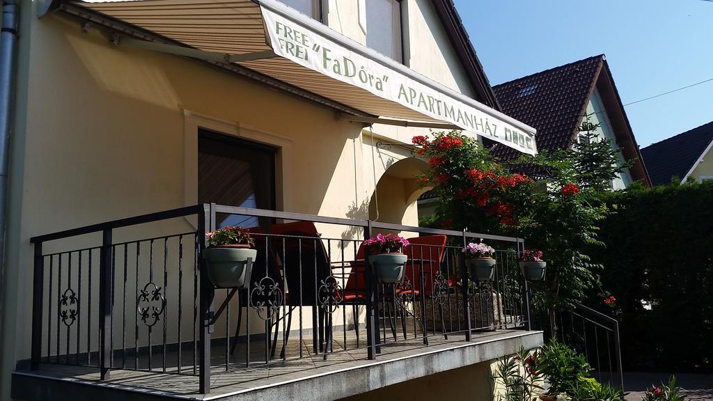 FaDóra Apartman Tihany Zewnętrze zdjęcie